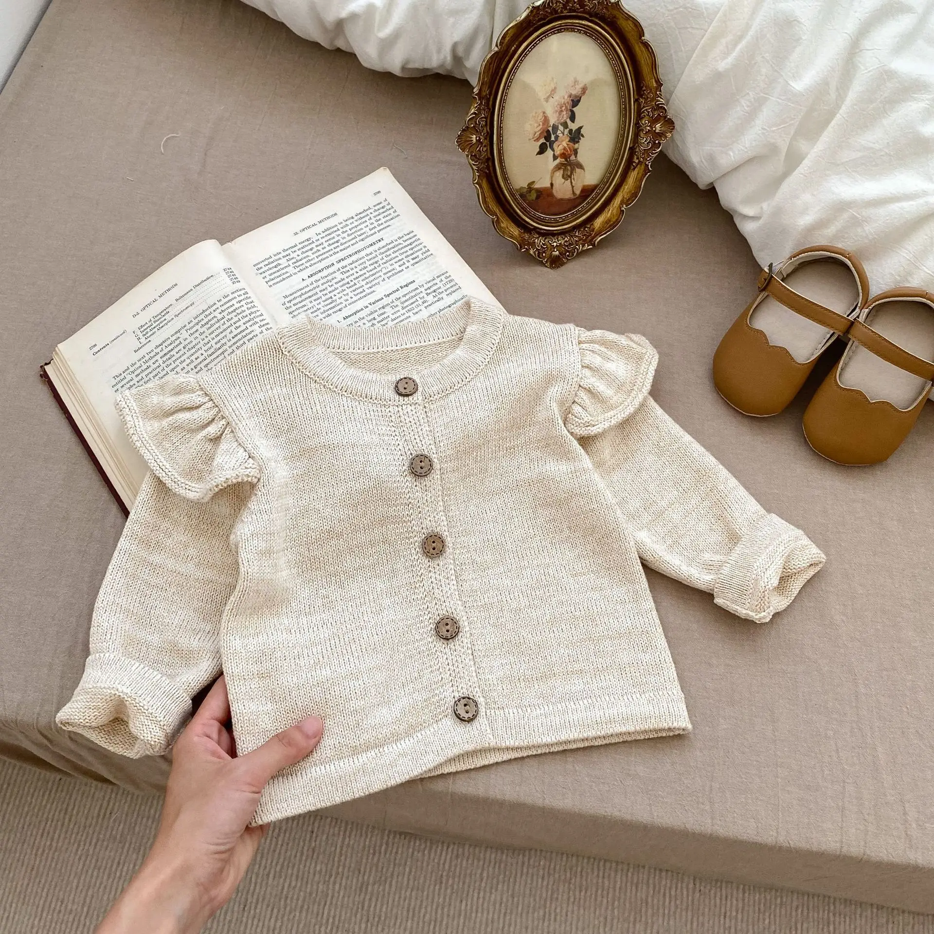 Autumn Knitted Cardigan Sweater 2023 New Solid Long Sleeve Baby Children Clothing Girls Sweaters Kids Wear Clothes
Autumn Knitted Cardigan Sweater 2023 New Solid Long Sleeve Baby Children Clothing Girls Sweaters Kids Wear Clothes