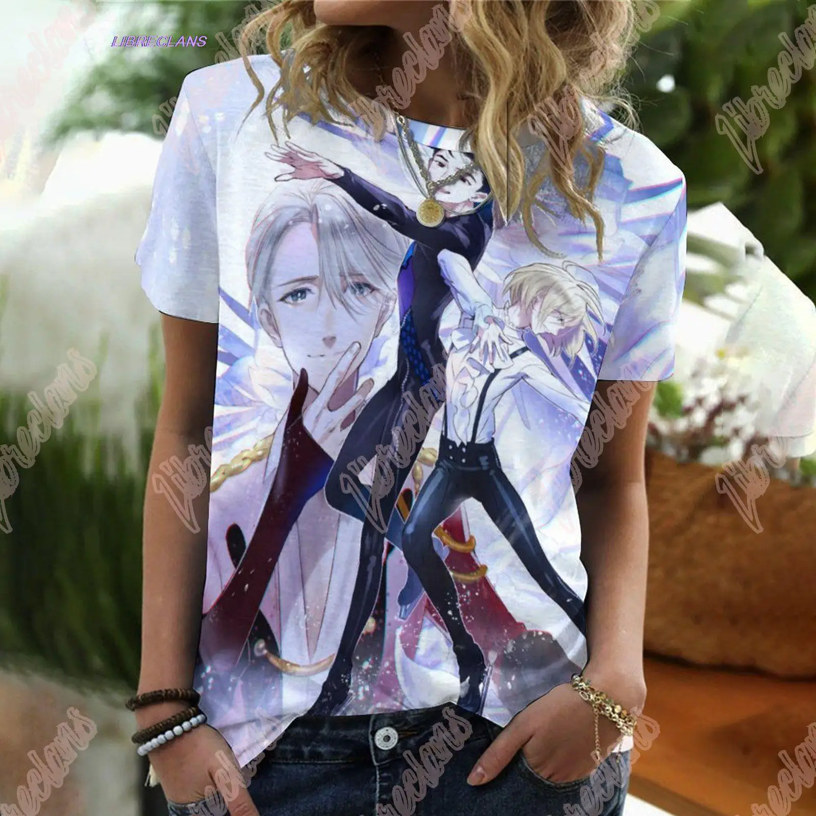 Футболка женская оверсайз в стиле «хип-хоп» с 3D-принтом
Футболка женская оверсайз в стиле «хип-хоп» с 3D-принтом