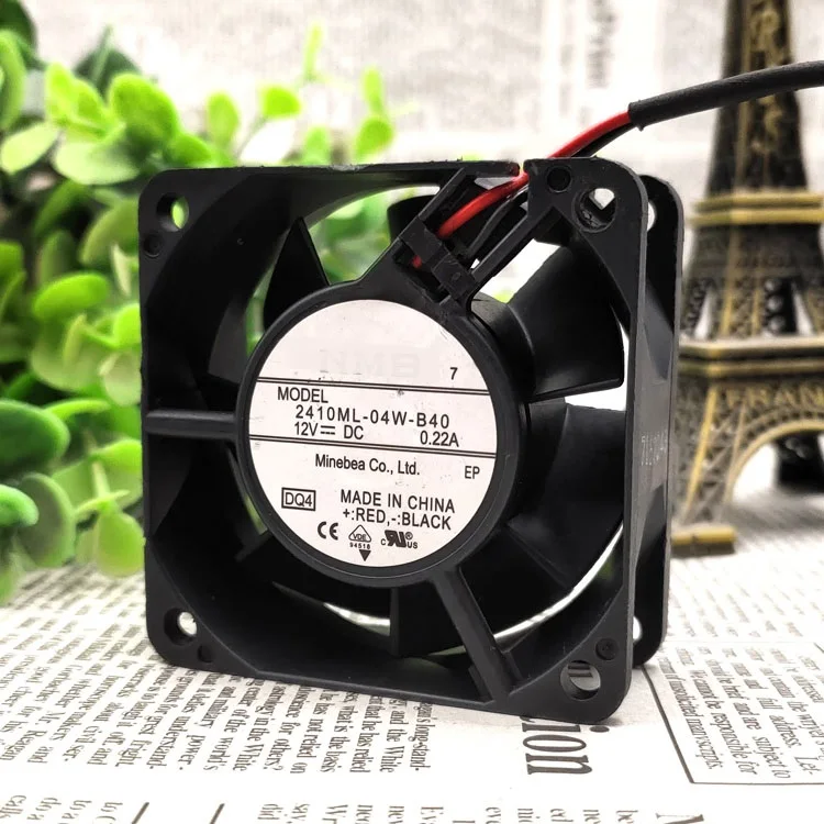 New original 2410ML-04W-B40 6025 6CM 12V 0.22A 2-wire double ball chassis cooling fan
New original 2410ML-04W-B40 6025 6CM 12V 0.22A 2-wire double ball chassis cooling fan