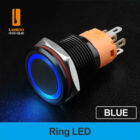 Кнопочный переключатель LANBOO 19A нержавеющая сталь
Кнопочный переключатель LANBOO 19A нержавеющая сталь