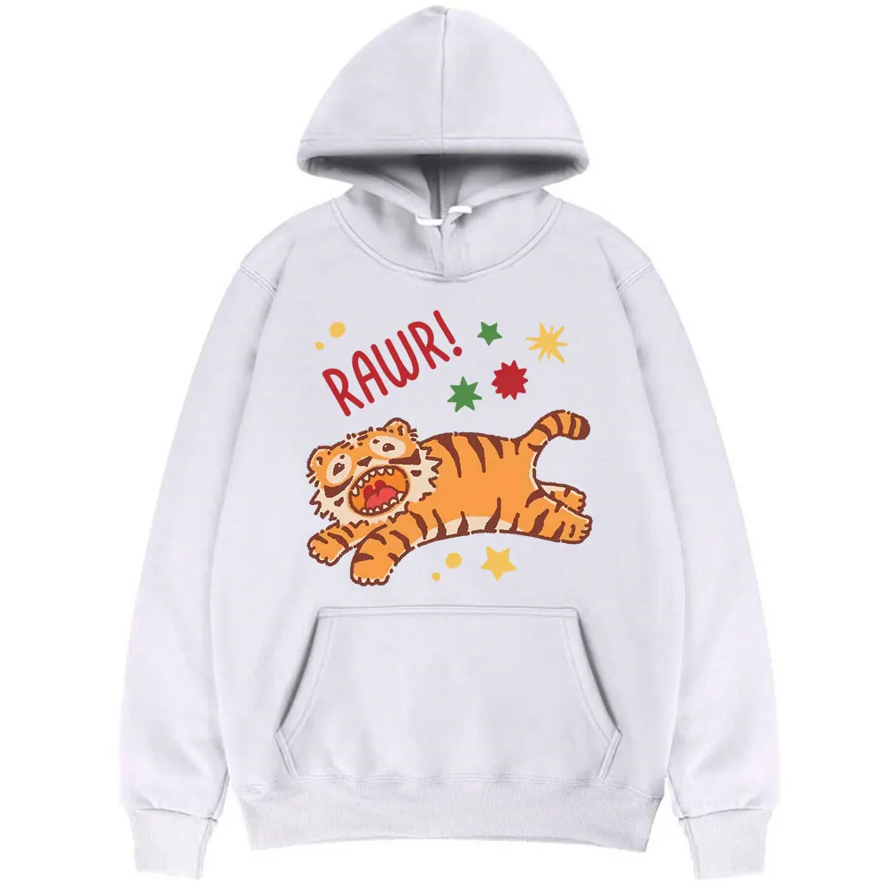 Funny Tiger Rawr Hoodie Tiger Roars with Stars Men Women Fashion Hoodies Men's Streetwear Unisex Quality Oversized Sweatshirts
Funny Tiger Rawr Hoodie Tiger Roars with Stars Men Women Fashion Hoodies Men's Streetwear Unisex Quality Oversized Sweatshirts