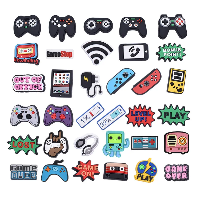 Video game series detachable hole shoe decorative accessories, shoes flower buckle garden shoes bracelet strap accessories
Video game series detachable hole shoe decorative accessories, shoes flower buckle garden shoes bracelet strap accessories