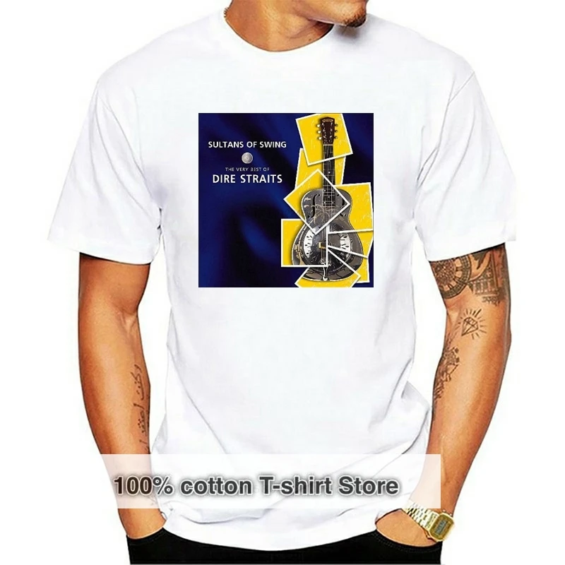 Men Print Cotton O Neck Shirts Dire Straits Sultans Of Swing T Shirts For Mens Round Neck
Men Print Cotton O Neck Shirts Dire Straits Sultans Of Swing T Shirts For Mens Round Neck