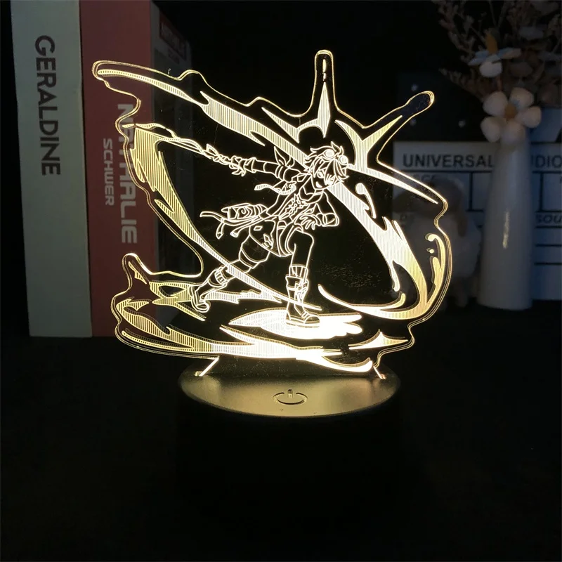 Genshin Impact Bennett Led Night Light Alarm Clock Base Light Dropship Delivery Game Color with Remote Projector Children
Genshin Impact Bennett Led Night Light Alarm Clock Base Light Dropship Delivery Game Color with Remote Projector Children