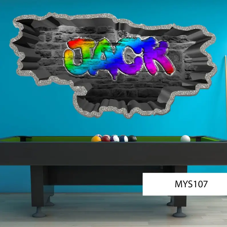 GRAFFITI WALL DECOR, Custom Art Decal, Personazlied Name Wall Decal, Graffiti Wall Art, Gift For Kids, Custom Name Wall Sticker, 
GRAFFITI WALL DECOR, Custom Art Decal, Personazlied Name Wall Decal, Graffiti Wall Art, Gift For Kids, Custom Name Wall Sticker,