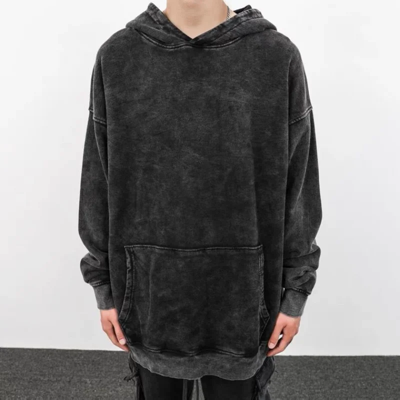 Men's New Washing Water Worn Solid Color Temperament Commuting Casual Thick Top Trend Loose Lovers Street Hoodie
Men's New Washing Water Worn Solid Color Temperament Commuting Casual Thick Top Trend Loose Lovers Street Hoodie