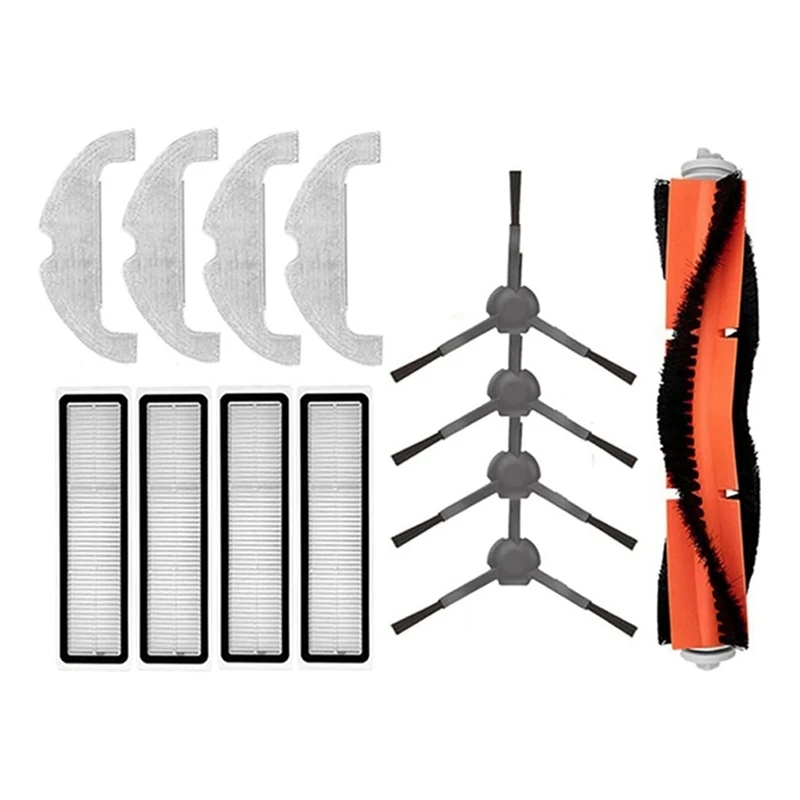 Robot Vacuum Main Side Brush Hepa Filter Mop Rag Kit Replacement For Xiaomi Mop 2 Ultra / STYTJ05ZHM 
Robot Vacuum Main Side Brush Hepa Filter Mop Rag Kit Replacement For Xiaomi Mop 2 Ultra / STYTJ05ZHM