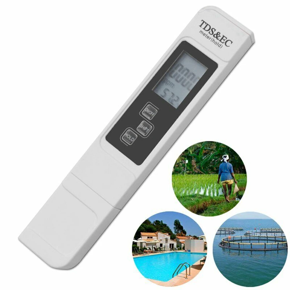 Temperature Meter Water Tester Water Quality Meter TEMP PPM Tester Temperature Meter DS EC Meter Digital Display
Temperature Meter Water Tester Water Quality Meter TEMP PPM Tester Temperature Meter DS EC Meter Digital Display