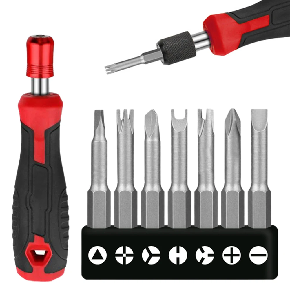 8pcs Screwdriver Bit With Handle Hex Shanked Cross Torx For Socket Wrench Anti Slip Wear-resistant Anti-corrosion Hand Tools
8pcs Screwdriver Bit With Handle Hex Shanked Cross Torx For Socket Wrench Anti Slip Wear-resistant Anti-corrosion Hand Tools