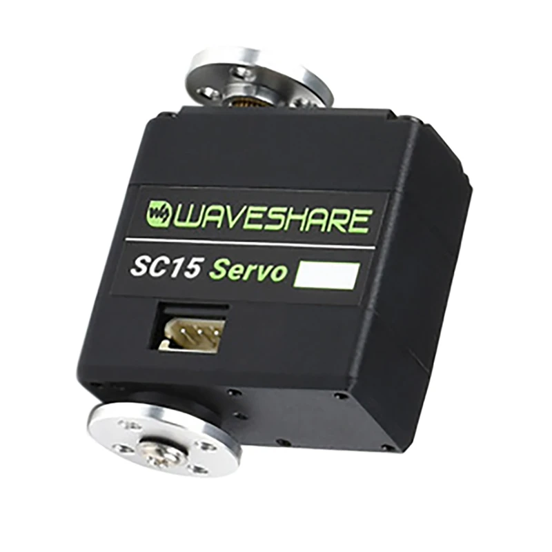 Waveshare SC15 Servo 17Kg.Cm High Torque Programmable Serial Bus Servo High-Precision Metal Gear 180° Rotation Angle Servo
Waveshare SC15 Servo 17Kg.Cm High Torque Programmable Serial Bus Servo High-Precision Metal Gear 180° Rotation Angle Servo