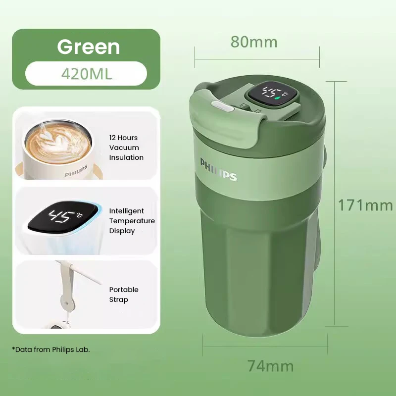 Термочашка Philips AWP2560 420 мл
Термочашка Philips AWP2560 420 мл