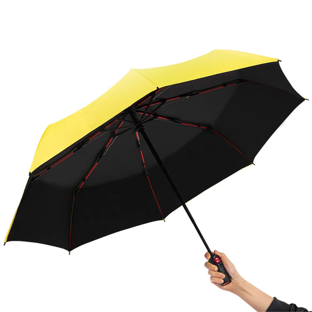 Umbrella 3 Folding 4 Seasons Automatic Reinforced Umbrella Bone Windproof Parasol Umbrella for Sun and Rain Men Women Rain Gear
Umbrella 3 Folding 4 Seasons Automatic Reinforced Umbrella Bone Windproof Parasol Umbrella for Sun and Rain Men Women Rain Gear