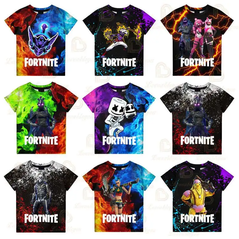 Children's Wear Fortnite T-shirt Boys Girls Victory Battle Royale Tops Kids T-shirts Shoot Game Hero Tshirts Summer Teen Clothes
Children's Wear Fortnite T-shirt Boys Girls Victory Battle Royale Tops Kids T-shirts Shoot Game Hero Tshirts Summer Teen Clothes