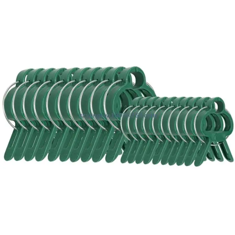 Plant Clips 20Pcs Reusable Plastic Gardening Accessories Fixing Plants Clamp for Flower Vine Vegetables Tomatoes Climbing Stem
Plant Clips 20Pcs Reusable Plastic Gardening Accessories Fixing Plants Clamp for Flower Vine Vegetables Tomatoes Climbing Stem