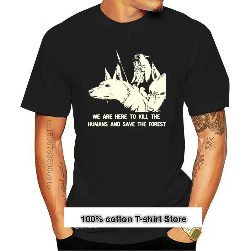 Camiseta de la Princess Mononoke, camisa de Hayao Miyazaki Studio ghiали Манга Аниме, ropa japonesa de cosplay
Camiseta de la Princess Mononoke, camisa de Hayao Miyazaki Studio ghiали Манга Аниме, ropa japonesa de cosplay