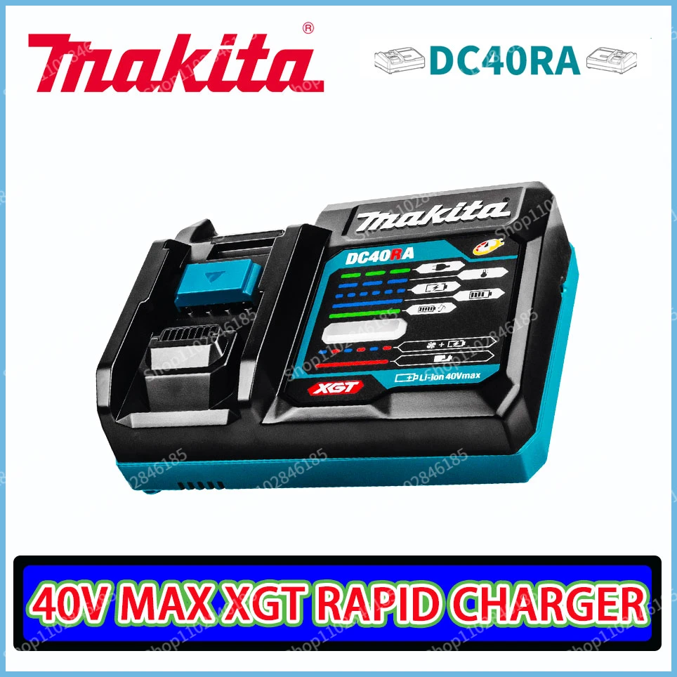 Makita 40V Max DC40RA XGT Rapid Optimum Charger Digital Display Original 40V Lithium Battery Charger Dual Fan Design
Makita 40V Max DC40RA XGT Rapid Optimum Charger Digital Display Original 40V Lithium Battery Charger Dual Fan Design