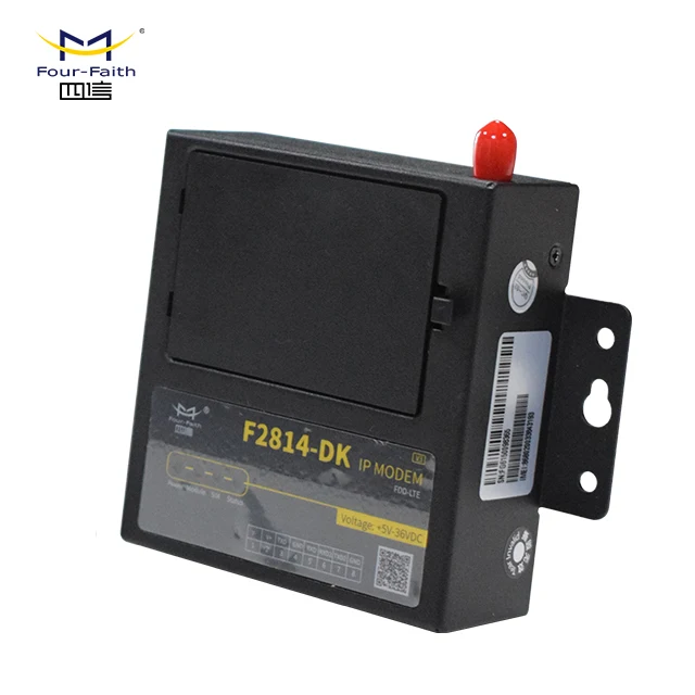 F2X14-DK Series IP Modem provides data transfer function by GPRS/WCDMA/EVDO/LTE network supports RS232 or RS485 port
F2X14-DK Series IP Modem provides data transfer function by GPRS/WCDMA/EVDO/LTE network supports RS232 or RS485 port