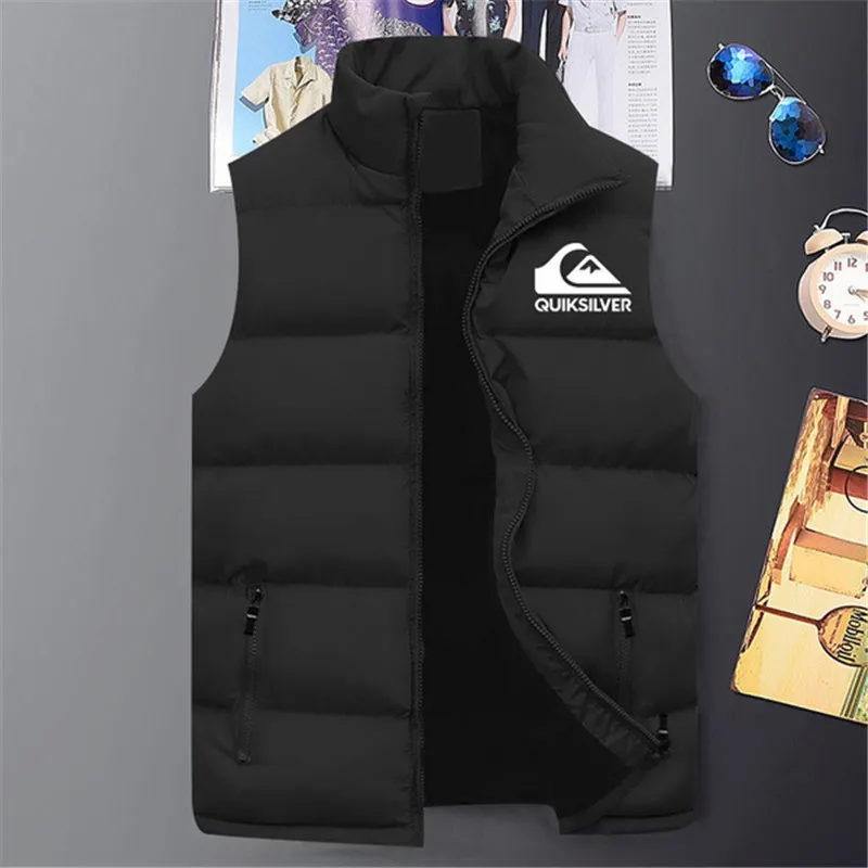 Bikinis Secret Men Outdoor Warm Sleeveless Down Jackets Autumn Winter Stand Collar Waistcoat Casual Solid Color Vest Coat
Bikinis Secret Men Outdoor Warm Sleeveless Down Jackets Autumn Winter Stand Collar Waistcoat Casual Solid Color Vest Coat
