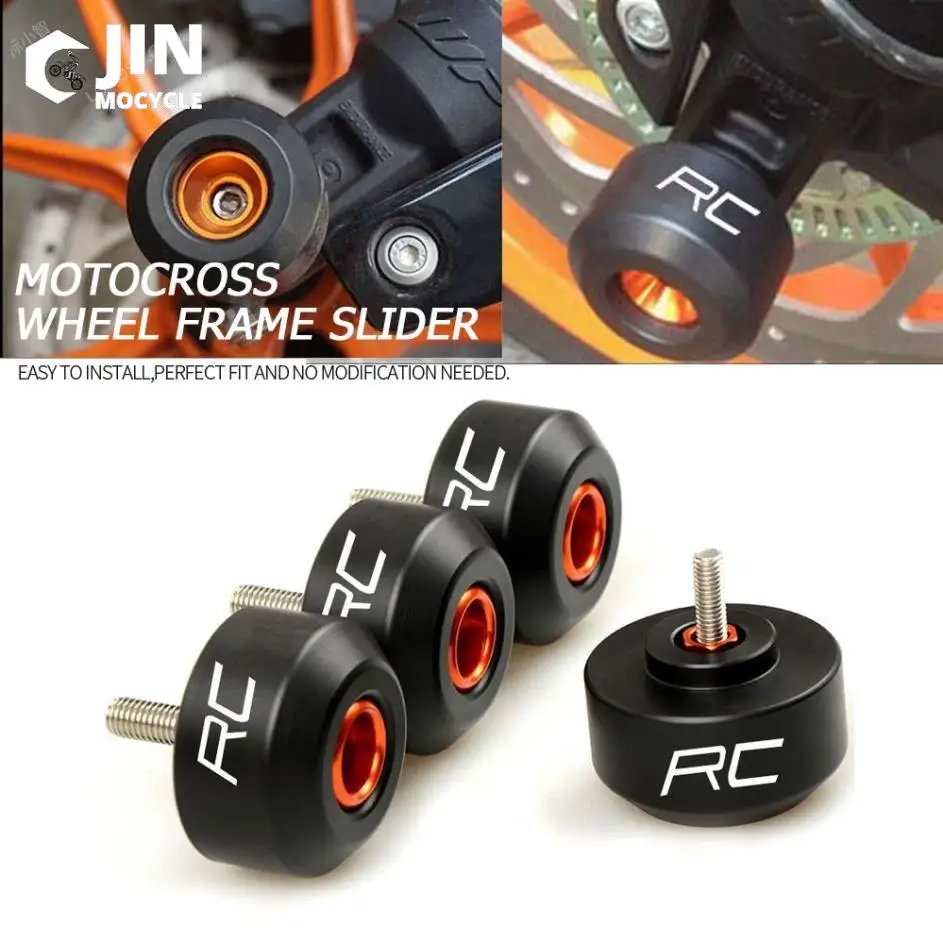 For RC125 RC200 RC390 2014 2015 RC 250 2016 - 2021 2020 2019 2018 Motocross Front & Rear Fork Wheel Frame Slider Crash Protector
For RC125 RC200 RC390 2014 2015 RC 250 2016 - 2021 2020 2019 2018 Motocross Front & Rear Fork Wheel Frame Slider Crash Protector