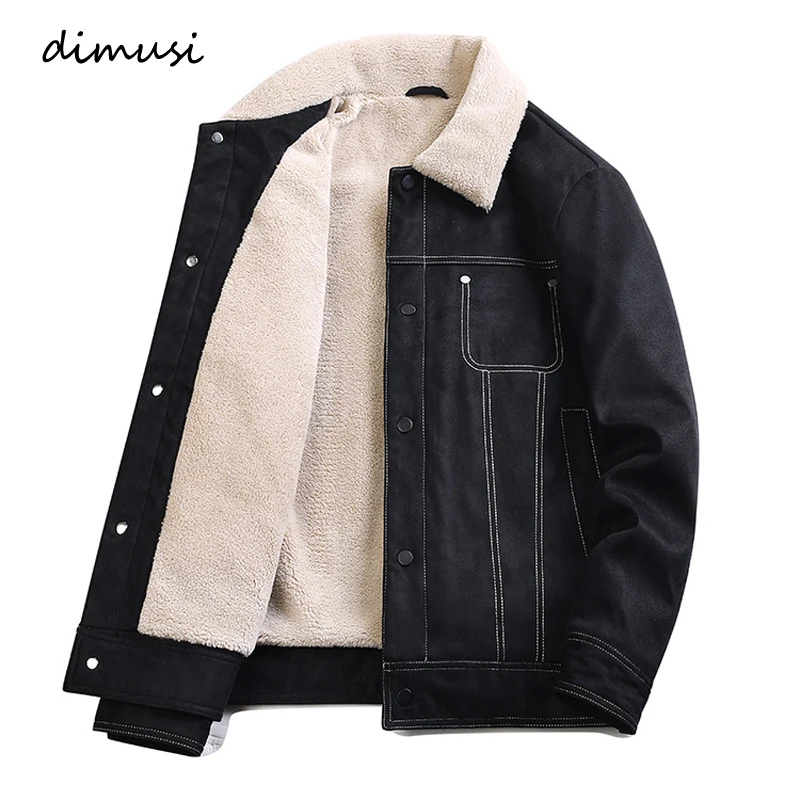 DIMUSI Winter Men's Bomber Jacket Casual Male Outwear Fur Collar Warm Coats Fashion Fleece Retro Military Jackets Man Clothing
DIMUSI Winter Men's Bomber Jacket Casual Male Outwear Fur Collar Warm Coats Fashion Fleece Retro Military Jackets Man Clothing