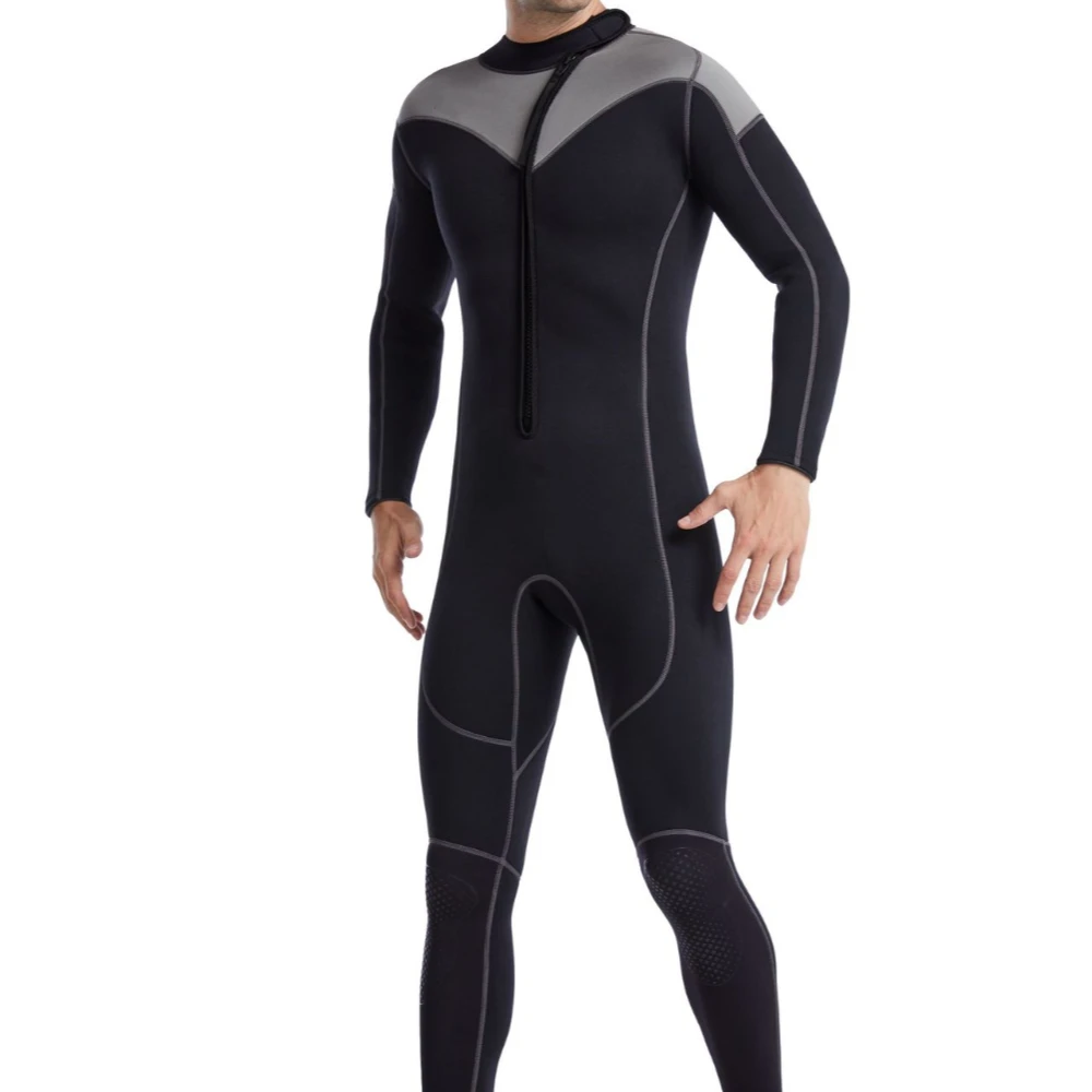 Wetsuits Men 3MM Neoprene Diving Surfing Swimming Full Suits in Cold Water Keep Warm Front zipper for Water Sports
Wetsuits Men 3MM Neoprene Diving Surfing Swimming Full Suits in Cold Water Keep Warm Front zipper for Water Sports
