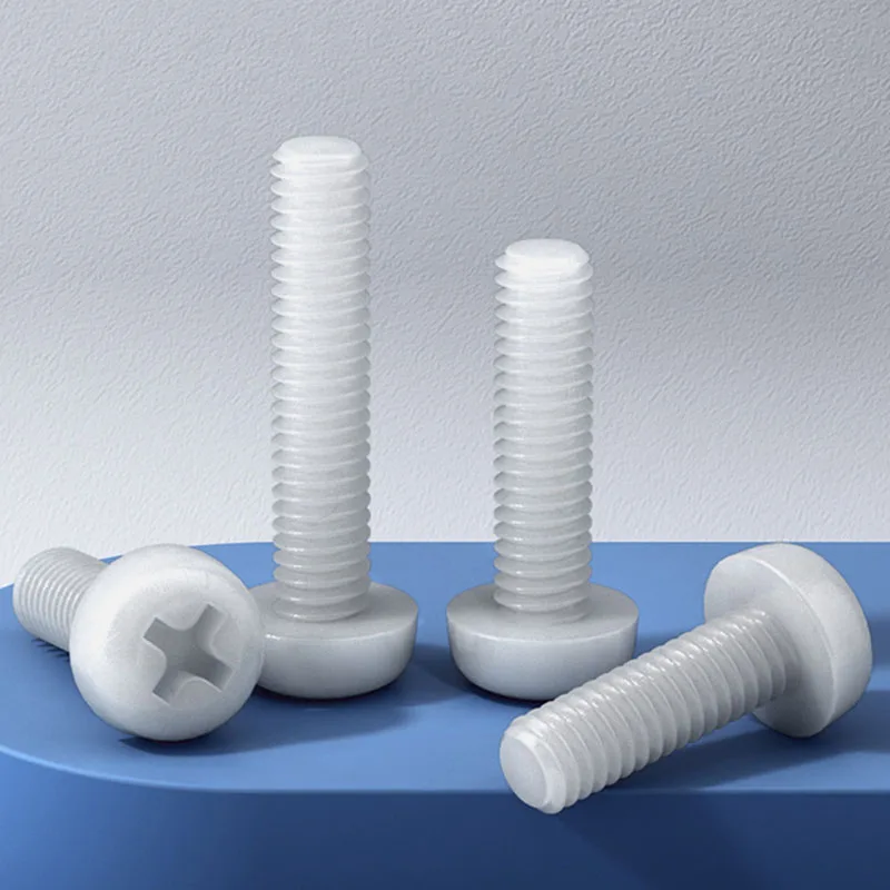 10/20 Pc White Nylon Round Pan Head Phillips Cross Screws Plastic Screws M3 M4 M5 M6 M8 PA66 White Plastic Bolts
10/20 Pc White Nylon Round Pan Head Phillips Cross Screws Plastic Screws M3 M4 M5 M6 M8 PA66 White Plastic Bolts