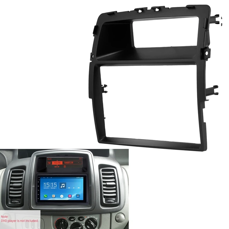 2 Din Car Radio Fascia for Nissan Primastar Opel Vivaro Renault Trafic II Installation Frame Panel DVD Face Plate Trim
2 Din Car Radio Fascia for Nissan Primastar Opel Vivaro Renault Trafic II Installation Frame Panel DVD Face Plate Trim