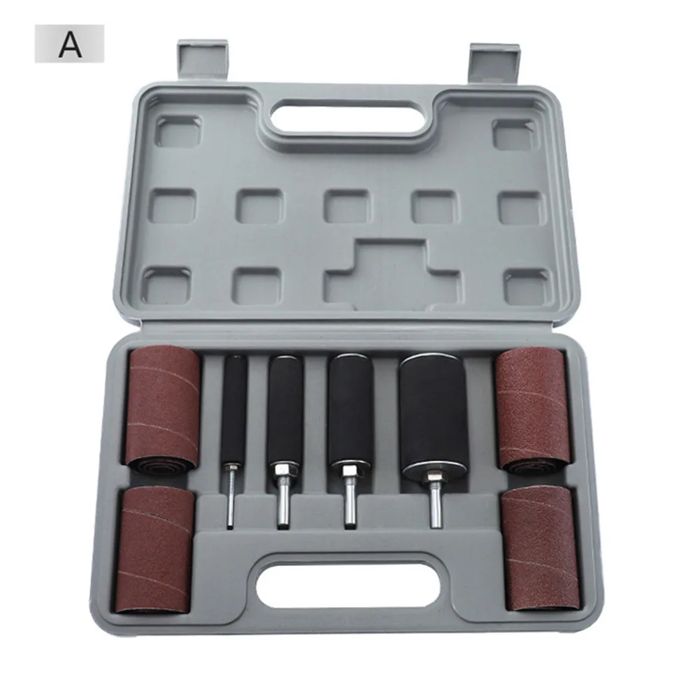 Polishing Bit 80/120 Grit Drum Sanding Kit With Abrasive Paper Sanding Mandrels Gauze Wheel Grinding Head Rotary Tool Grinder
Polishing Bit 80/120 Grit Drum Sanding Kit With Abrasive Paper Sanding Mandrels Gauze Wheel Grinding Head Rotary Tool Grinder