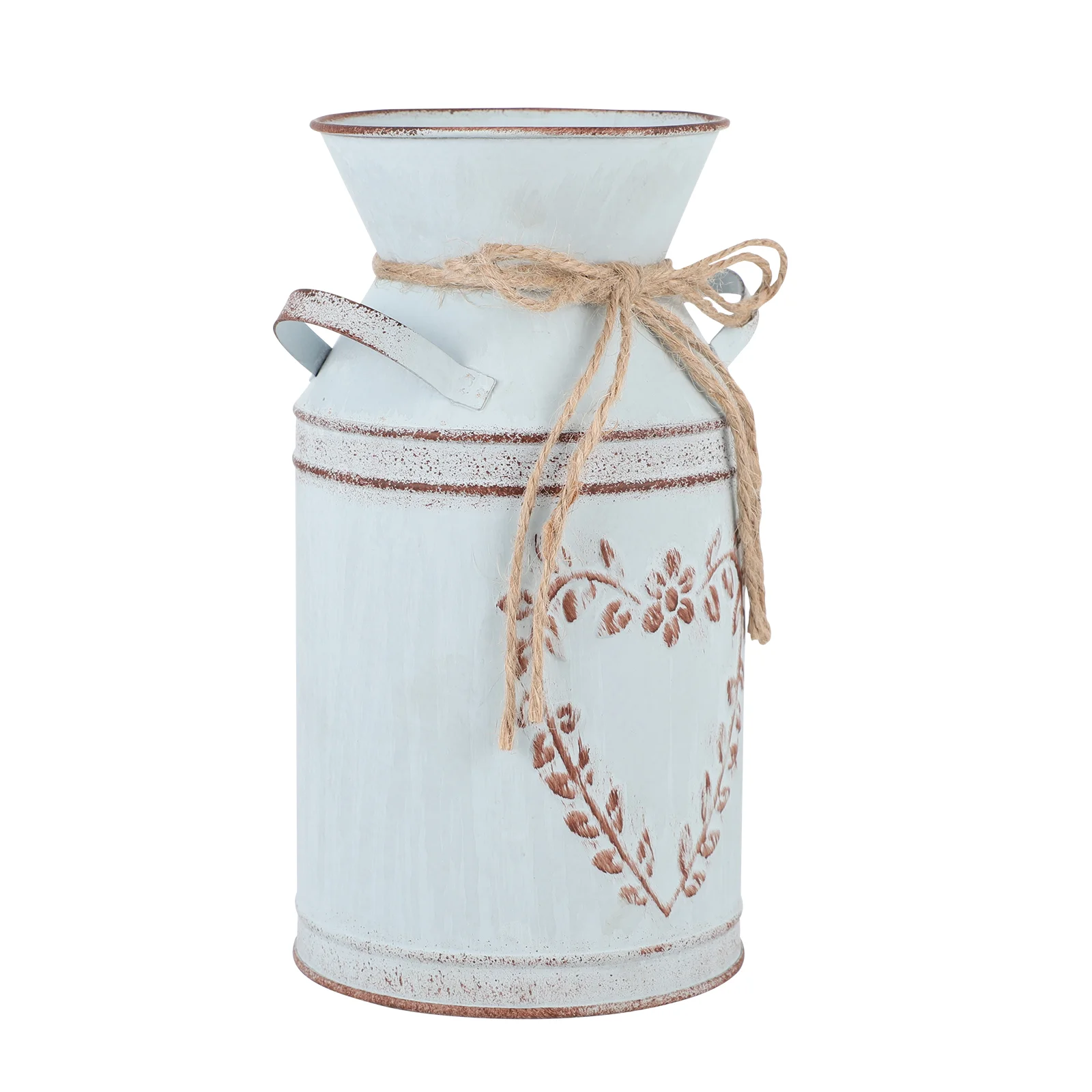 Flower Pot Retro Flower Bucket Home Décor Metal Vase Circle Vase Heart Shaped Flower Arrangement Planter Flower Vase Chic Vase 
Flower Pot Retro Flower Bucket Home Décor Metal Vase Circle Vase Heart Shaped Flower Arrangement Planter Flower Vase Chic Vase