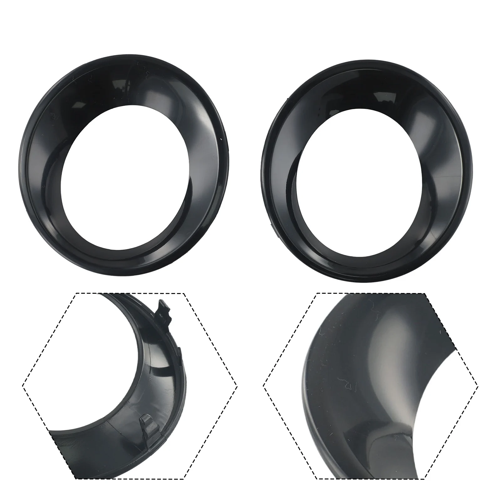 1 Pair Fog Light Lamp Cover Trim Primed For BMW X3 E83 LCI 2007-2010 51113423789 51113423790 For Light Protection
1 Pair Fog Light Lamp Cover Trim Primed For BMW X3 E83 LCI 2007-2010 51113423789 51113423790 For Light Protection