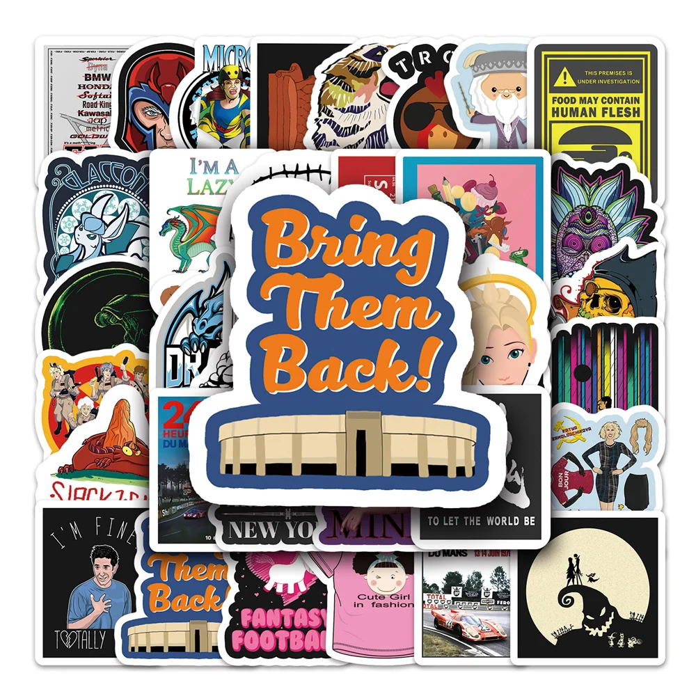 10/30/50PCS New Cartoon European and American Style Personality Creative Sticker Suitcase Car Table Waterproof Sticker Wholesale
10/30/50PCS New Cartoon European and American Style Personality Creative Sticker Suitcase Car Table Waterproof Sticker Wholesale