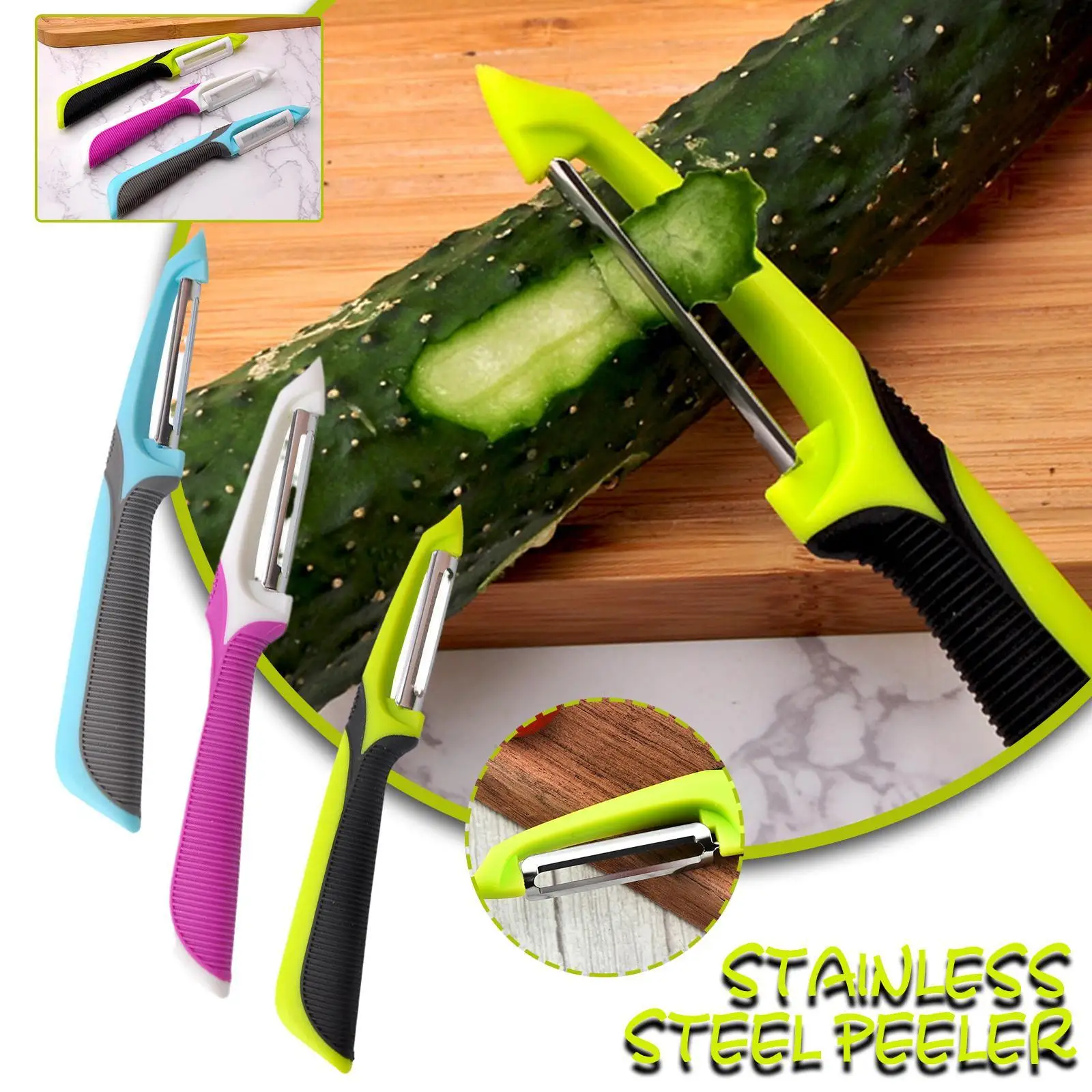 Kitchen Tool Slicer Melon Gadgets Zirconia Ceramics Fruit Peeler Pruner Radish Potato Cutter Kitchen Tools Random Color
Kitchen Tool Slicer Melon Gadgets Zirconia Ceramics Fruit Peeler Pruner Radish Potato Cutter Kitchen Tools Random Color