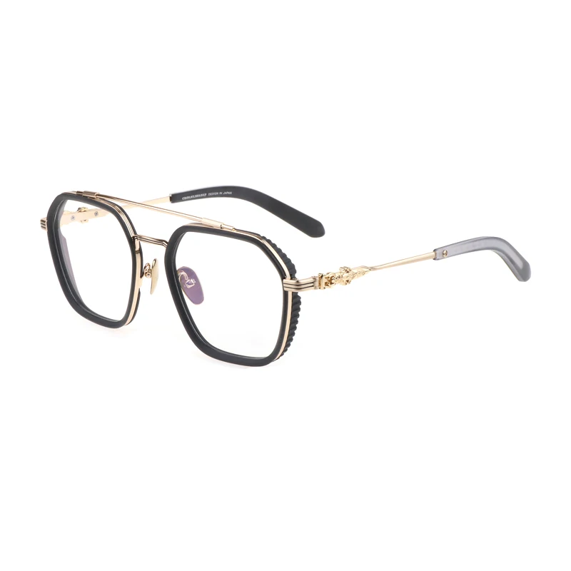 Basames Polygonal Men Glasses Frame Acetate and Titanium Eyeglasses for Women Oversized Myopia Prescription Eyepieces Spectacles
Basames Polygonal Men Glasses Frame Acetate and Titanium Eyeglasses for Women Oversized Myopia Prescription Eyepieces Spectacles