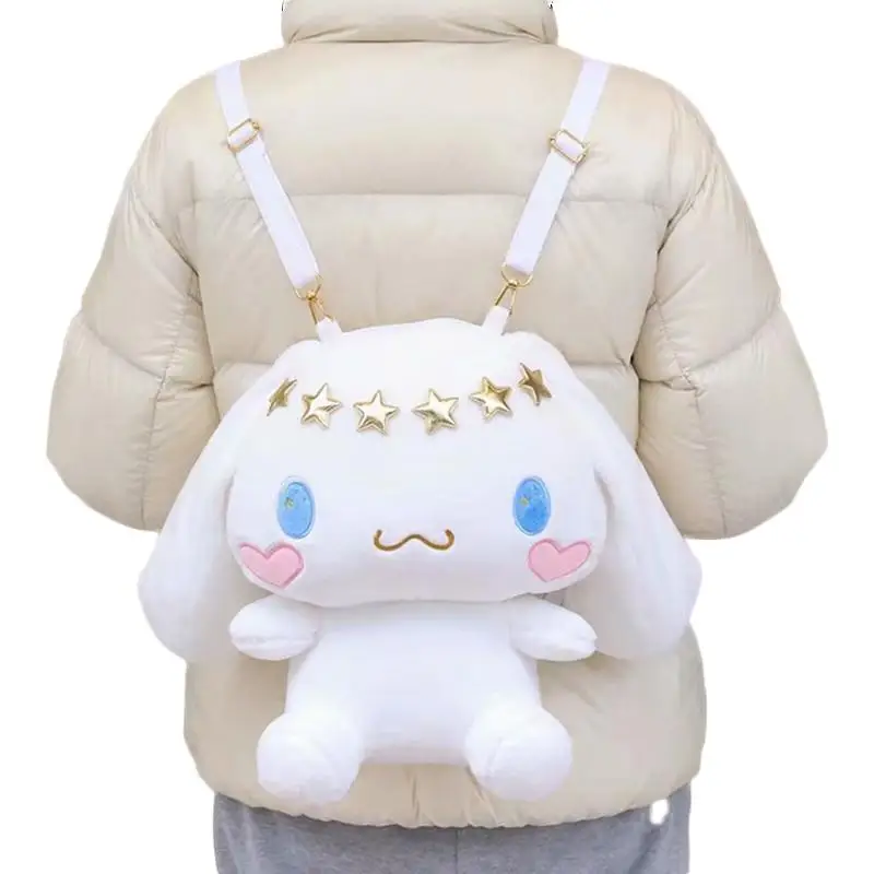 30Cm Sanrioed Anime Kawaii Plush Toy Cute Cinnamoroll Mymelody Ins Student Backpack Messenger Bag Stuffed Animals & Plush Gift
30Cm Sanrioed Anime Kawaii Plush Toy Cute Cinnamoroll Mymelody Ins Student Backpack Messenger Bag Stuffed Animals & Plush Gift