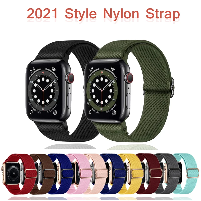 Ремешок нейлоновый Соло для Apple Watch Band 38 мм 40 мм 42 мм 41 мм 45 мм 49 мм 44 мм, плетеный браслет для iWatch SE 8 7 6
Ремешок нейлоновый Соло для Apple Watch Band 38 мм 40 мм 42 мм 41 мм 45 мм 49 мм 44 мм, плетеный браслет для iWatch SE 8 7 6