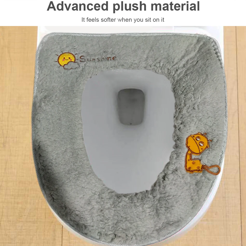 Подушка для сиденья унитаза, аксессуары для ванной комнаты, плюшевая Толстая Подушка, моющийся Мягкий зимний теплый коврик, подушечки для б...
Подушка для сиденья унитаза, аксессуары для ванной комнаты, плюшевая Толстая Подушка, моющийся Мягкий зимний теплый коврик, подушечки для б...