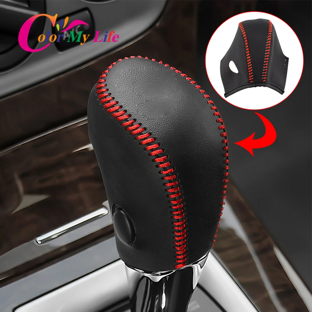 Leather Gear Knob Stick Covers for Nissan TEANA 2013 - 2018 Bluebird 2015 - 2018 Non-slip Automatic Shifter 
Leather Gear Knob Stick Covers for Nissan TEANA 2013 - 2018 Bluebird 2015 - 2018 Non-slip Automatic Shifter