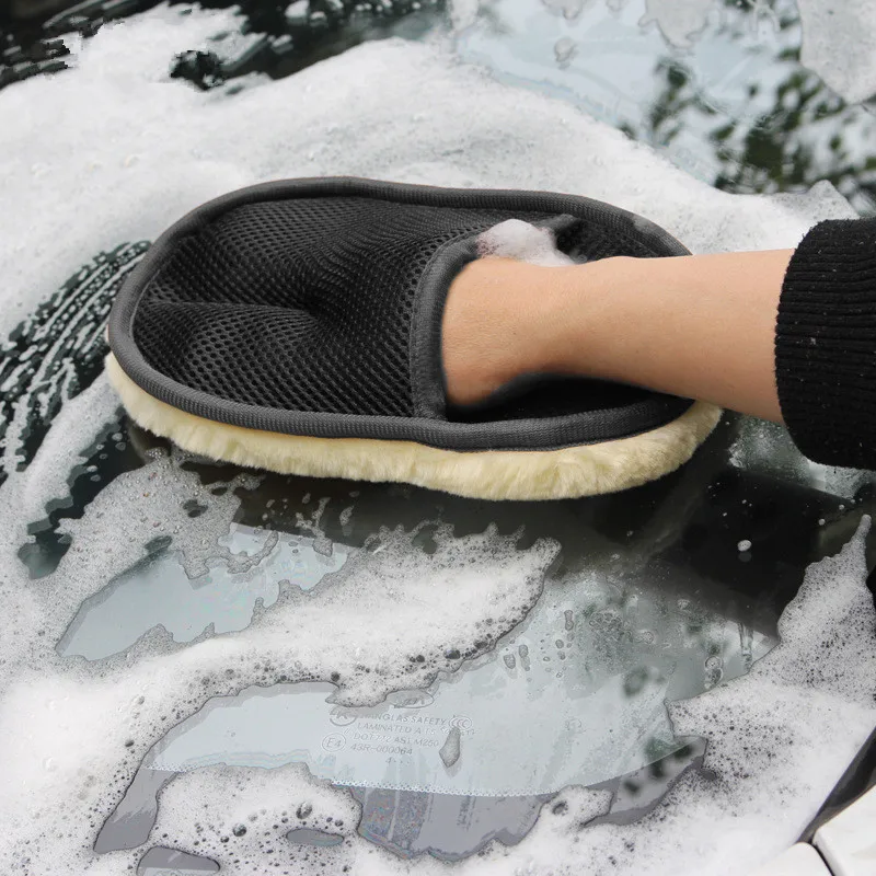 Car Washing Gloves Car Styling Wool Soft Cleaning Brush Motorcycle Washer Care Products
Car Washing Gloves Car Styling Wool Soft Cleaning Brush Motorcycle Washer Care Products