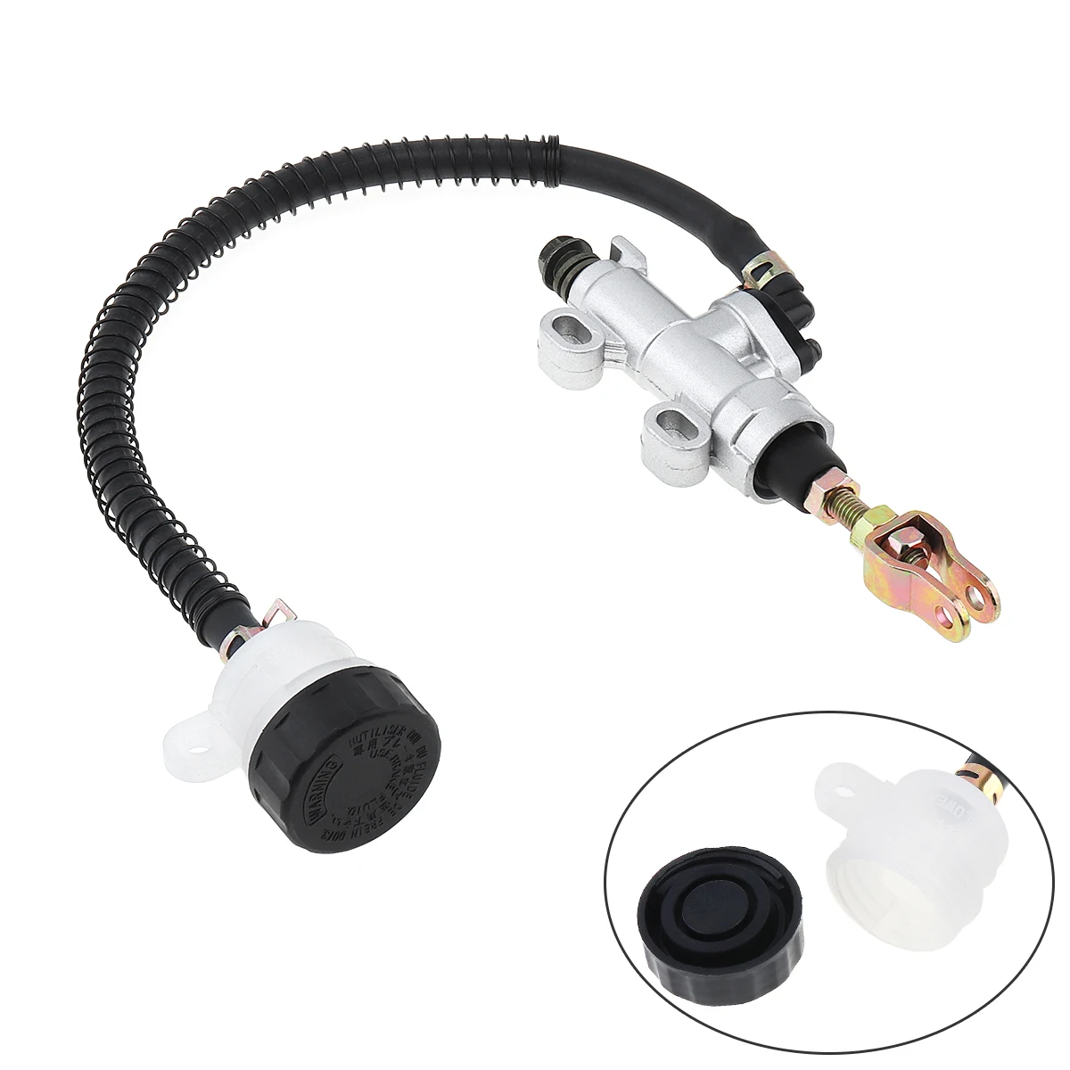 Universal Motorcycle Rear Foot Hydraulic Brake Pump Refit Rear Brake Master Cylinder Pump With Oil Cup for Motorcycle ATV
Universal Motorcycle Rear Foot Hydraulic Brake Pump Refit Rear Brake Master Cylinder Pump With Oil Cup for Motorcycle ATV