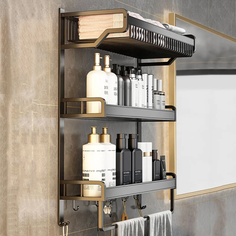 Bathroom Shelf Shower Shelves Shampoo Holder Wall Mounted Organizer Basket Shelves Decorative Prateleiras toilet organizer
Bathroom Shelf Shower Shelves Shampoo Holder Wall Mounted Organizer Basket Shelves Decorative Prateleiras toilet organizer