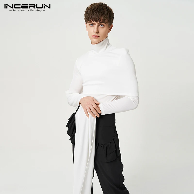 Stylish Well Fitting Tops INCERUN Men's Shawl Thin Tees Stripe Fake Two Piece Camiseta Fashion Long Sleeve O-neck T-shirts S-5XL
Stylish Well Fitting Tops INCERUN Men's Shawl Thin Tees Stripe Fake Two Piece Camiseta Fashion Long Sleeve O-neck T-shirts S-5XL