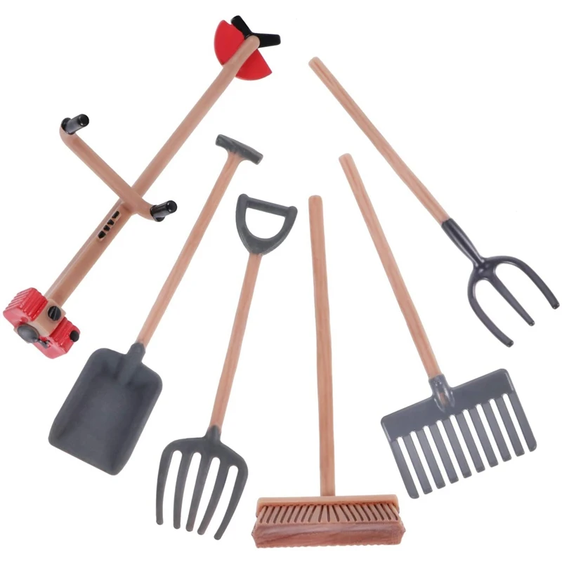 6 Pieces of Mini Sand Children's Sand Table Tools Mini Spade and Rake Gardening Tools Children's Sand Table Toys
6 Pieces of Mini Sand Children's Sand Table Tools Mini Spade and Rake Gardening Tools Children's Sand Table Toys