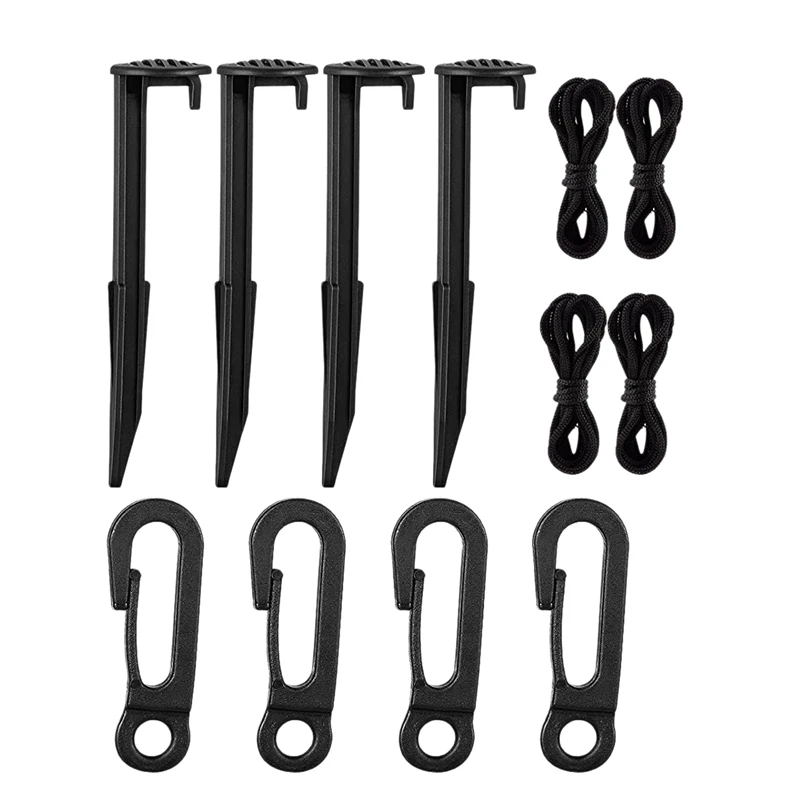 ELOS-12 Pcs Inflatable Stakes And Tether Set Inflatable Spike Replacement For Fixing Holiday Christmas Inflatable Decor Tent
ELOS-12 Pcs Inflatable Stakes And Tether Set Inflatable Spike Replacement For Fixing Holiday Christmas Inflatable Decor Tent