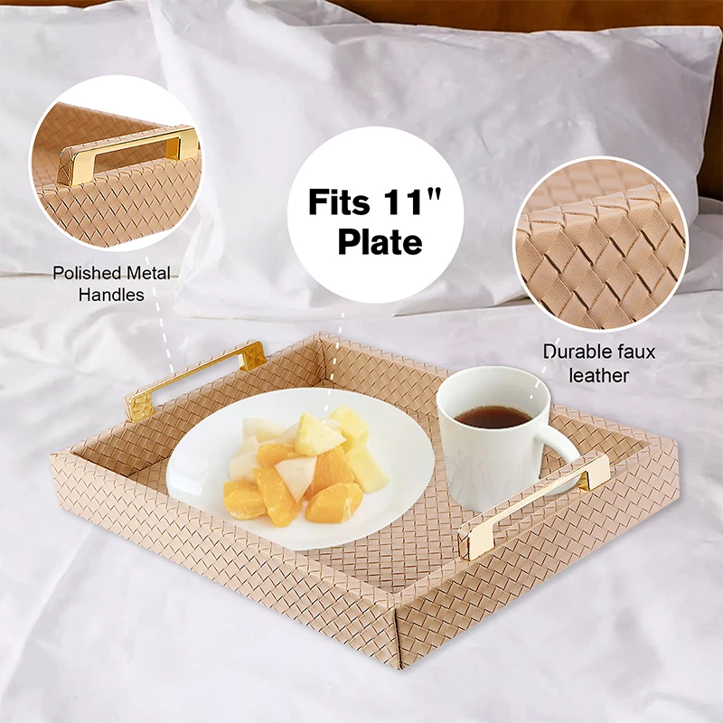 Rectangle PU Leather Storage Tray Dessert Bread Plate Home Living Room Desktop Cosmetic Sundries Organizer Decorative Tray
Rectangle PU Leather Storage Tray Dessert Bread Plate Home Living Room Desktop Cosmetic Sundries Organizer Decorative Tray