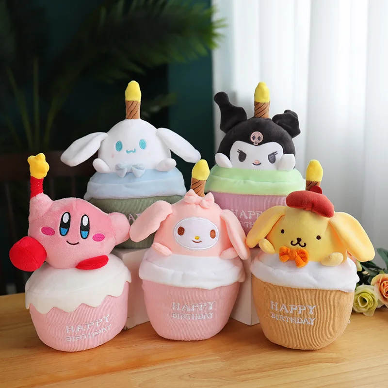 Kawaii Anime Sanrio Kuromi Plush Toys Cute Cartoon Cinnamoroll My Melody Personality Plush Toy for Girls Kid Birthday Gift
Kawaii Anime Sanrio Kuromi Plush Toys Cute Cartoon Cinnamoroll My Melody Personality Plush Toy for Girls Kid Birthday Gift