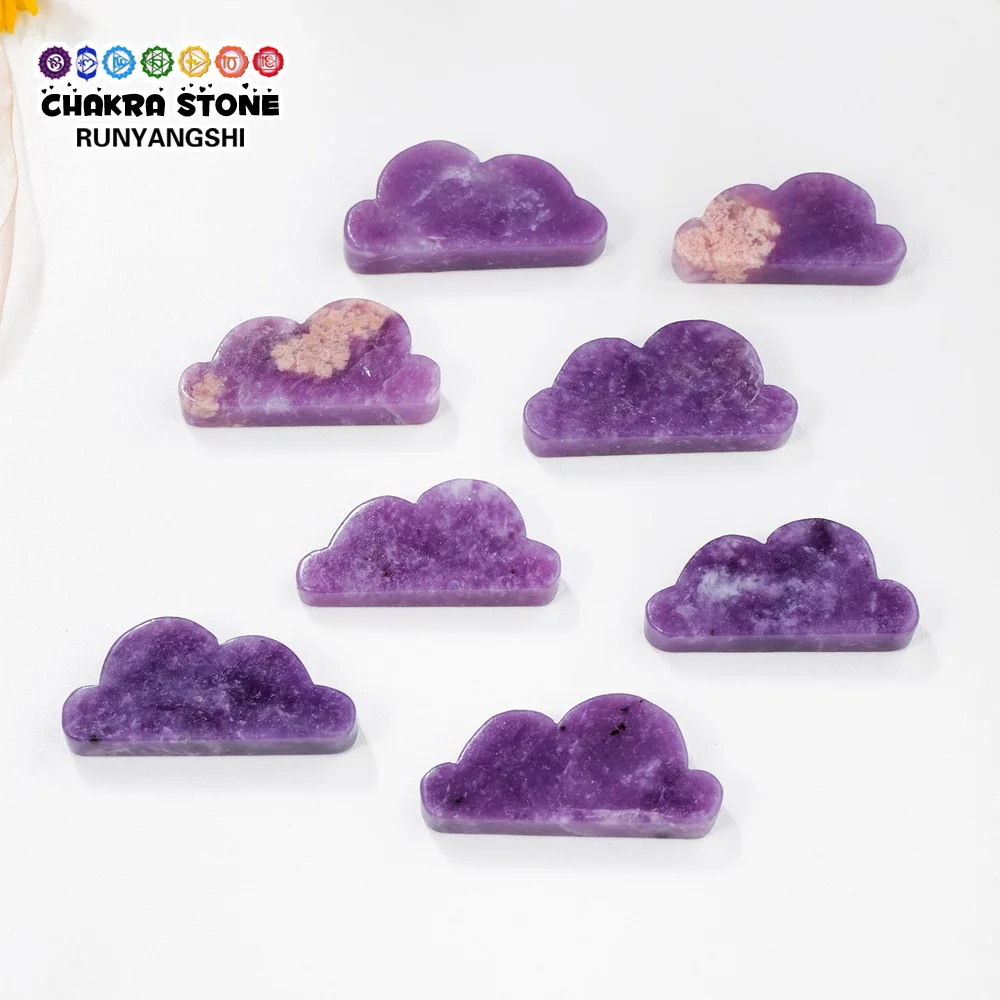 1PC Natural Purple Lepidolite Cloud Crystal Carving Figurine Energy Ornament Gemstone Healing Stones Gifts Home Decoration
1PC Natural Purple Lepidolite Cloud Crystal Carving Figurine Energy Ornament Gemstone Healing Stones Gifts Home Decoration