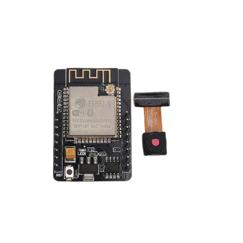 ESP32-CAM Wifi Bluetooth модуль ESP32 серийный для Wifi ESP32 CAM макетная плата 5V с модулем камеры
ESP32-CAM Wifi Bluetooth модуль ESP32 серийный для Wifi ESP32 CAM макетная плата 5V с модулем камеры