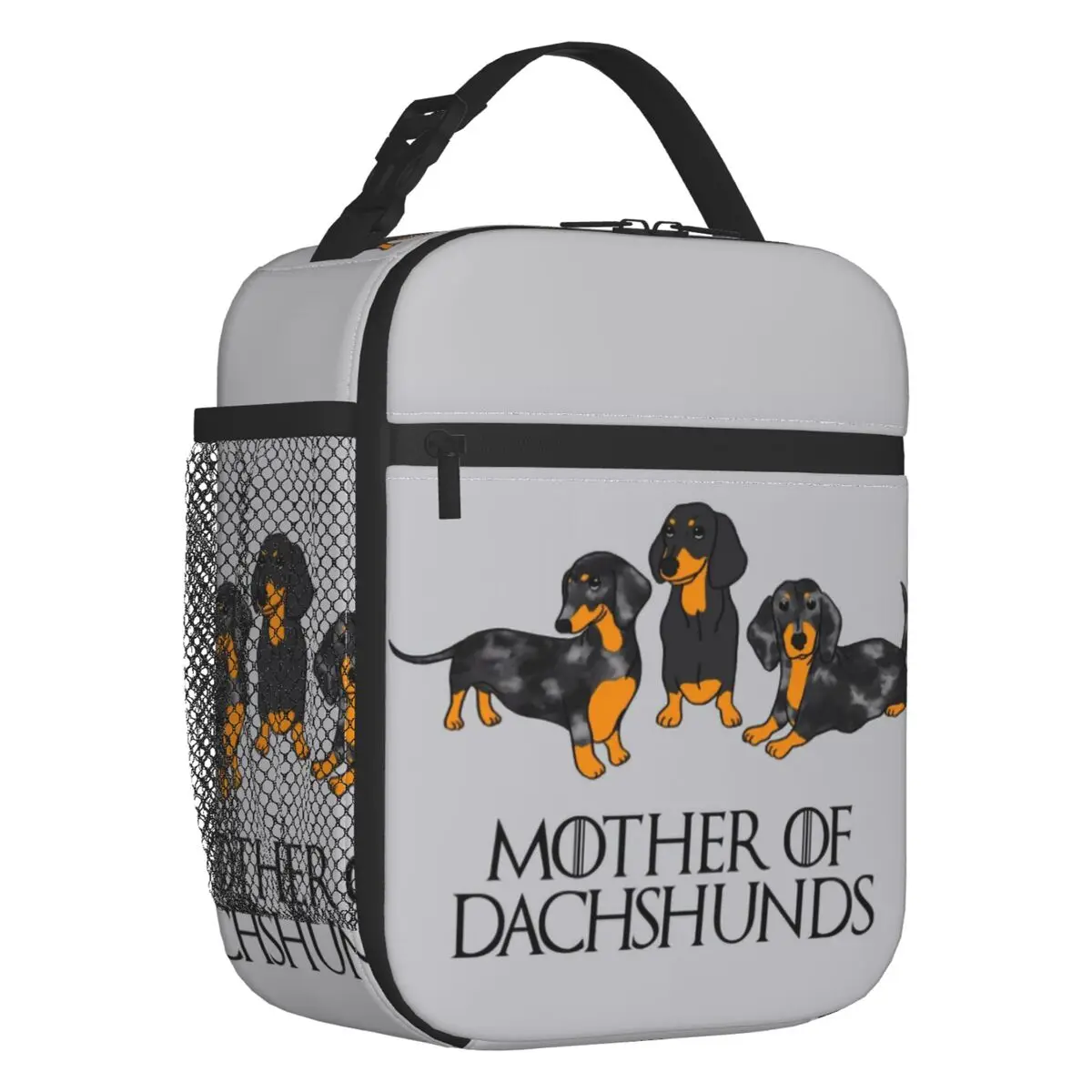 Mother Of Dachshunds Insulated Lunch Bag for School Badger Sausage Wiener Dogs Waterproof Thermal Cooler Lunch Box Women Kids
Mother Of Dachshunds Insulated Lunch Bag for School Badger Sausage Wiener Dogs Waterproof Thermal Cooler Lunch Box Women Kids