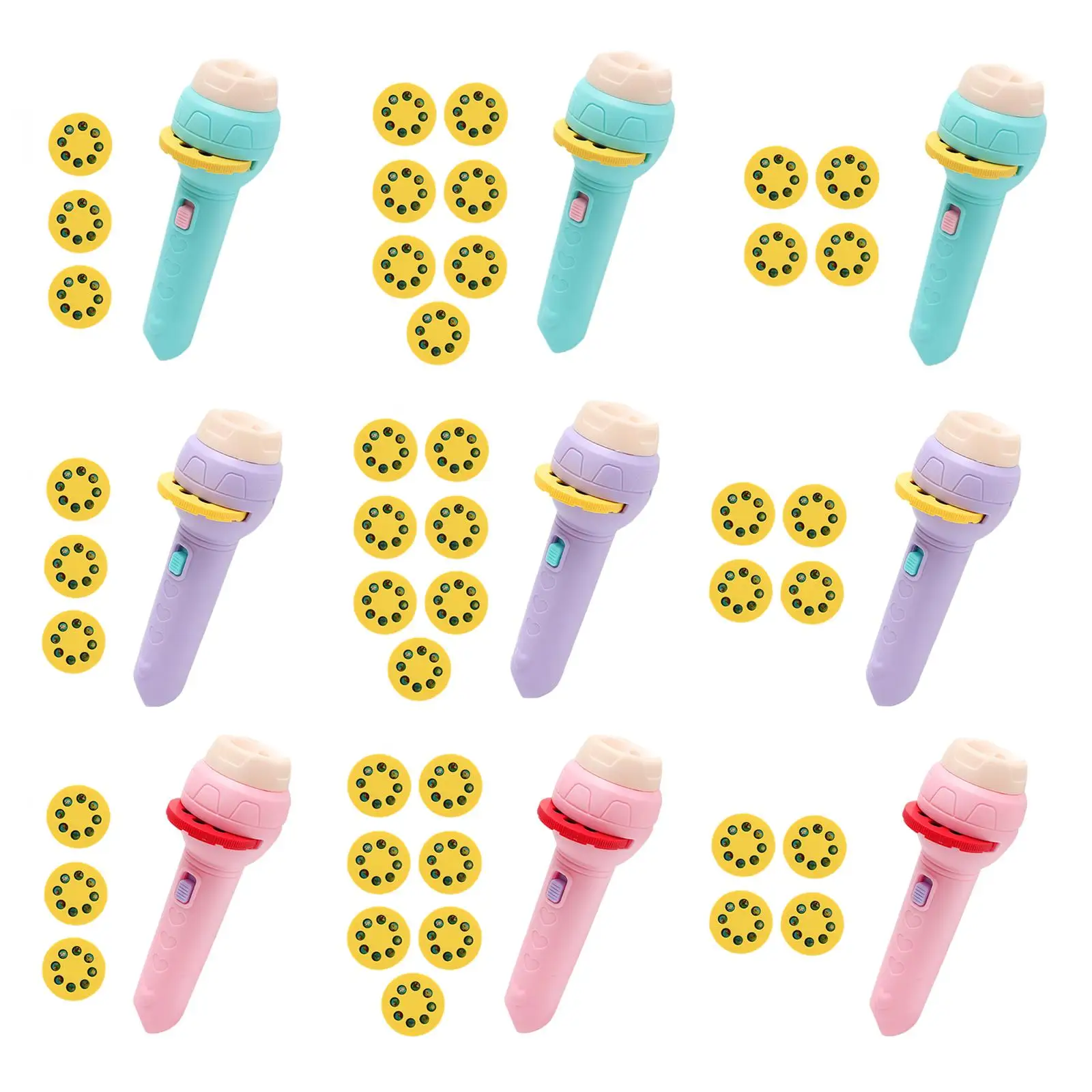 Slide Projector Flashlight Birthday Gifts Night Lamp Learning Toy Interactive Toy Cute Projector Light for Baby Infant Children
Slide Projector Flashlight Birthday Gifts Night Lamp Learning Toy Interactive Toy Cute Projector Light for Baby Infant Children