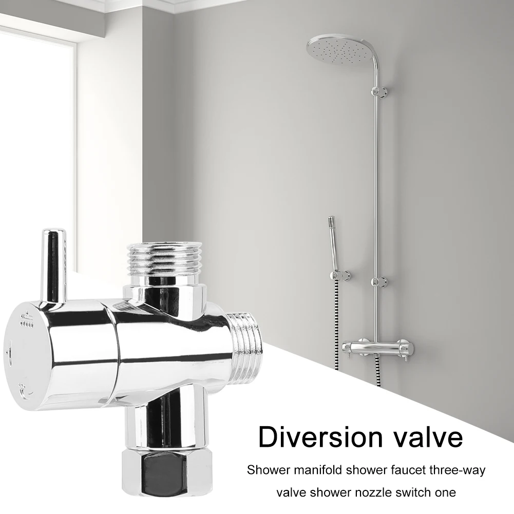 T-Adapter Diverter Valve 3 Way Switch Valve Head faucet Bathroom Accessories for Toilet Bidet Sprayer Shower Head
T-Adapter Diverter Valve 3 Way Switch Valve Head faucet Bathroom Accessories for Toilet Bidet Sprayer Shower Head
